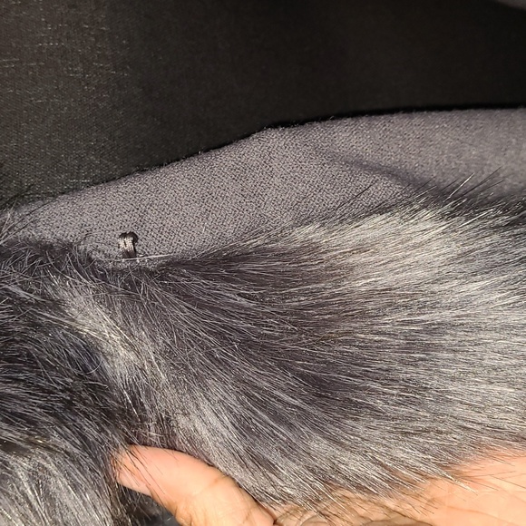 💕2X HP💕NWT Dolce Cabo Faux Fur Sweater/Jacket/Poncho💕 - Picture 7 of 11